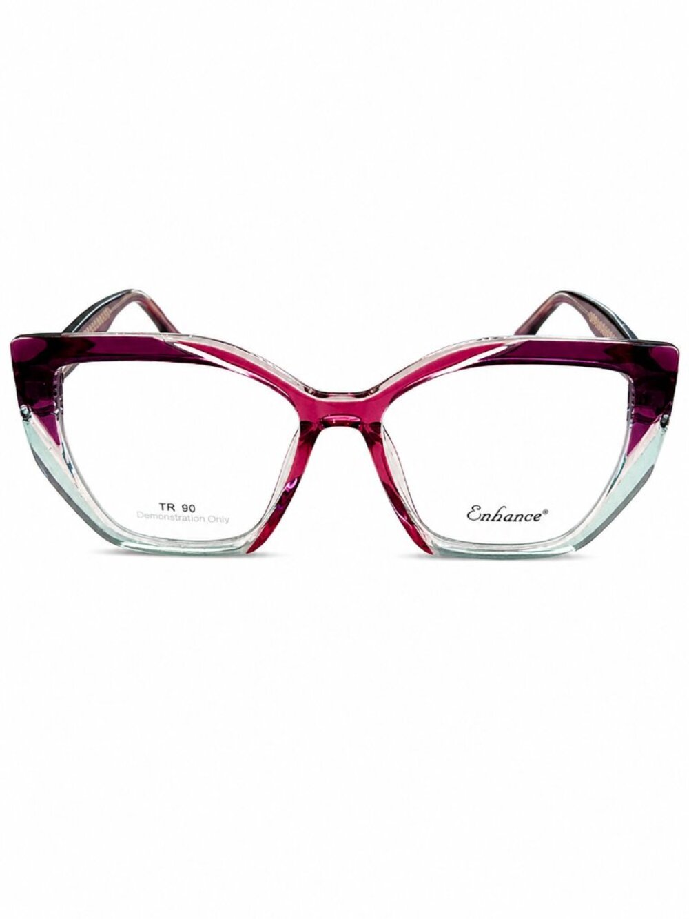 Enhance EN4488 Purple Crystal 54-17-150 Eyeglass Frames - Picture 9 of 10